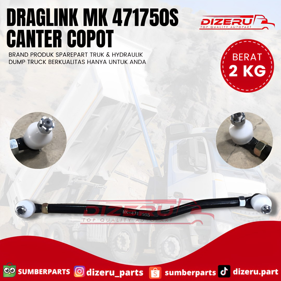 Drag Link MK 471750S Canter Copot